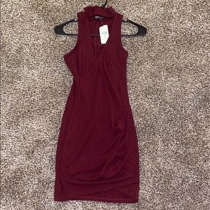 Burgundy Dress